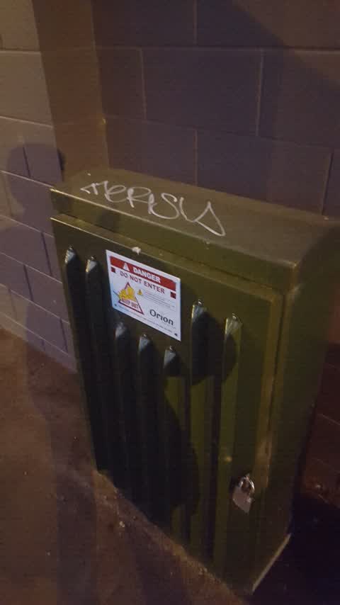 Graffiti, a report photo
