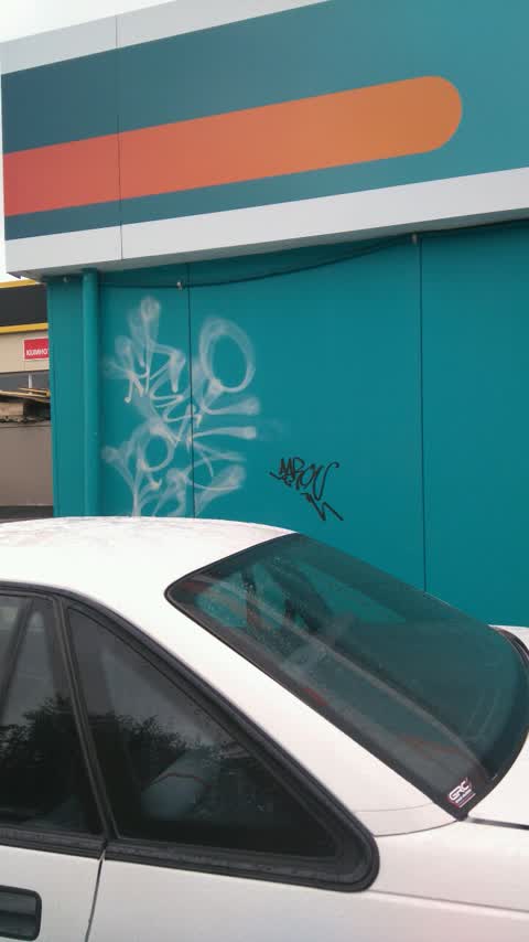 Graffiti, a report photo