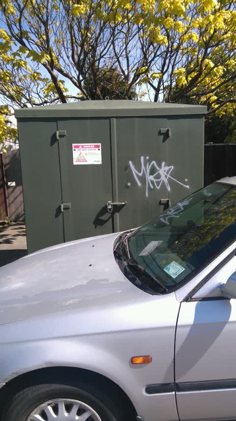 Graffiti — a report photo