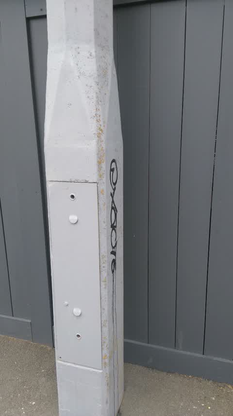 Graffiti, a report photo