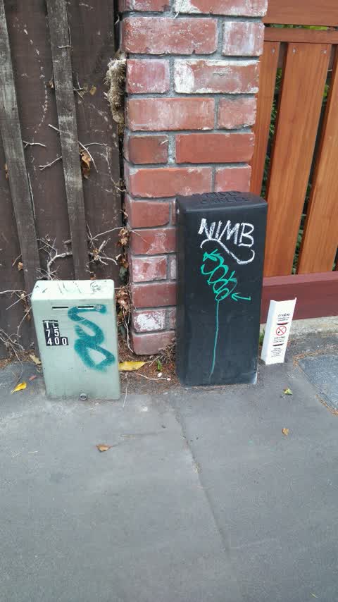 Graffiti, a report photo