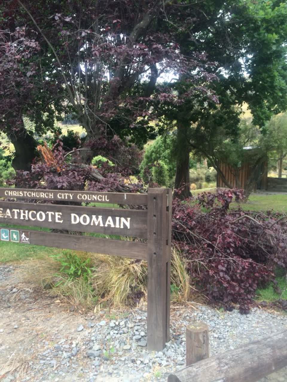 The photograph attached to this parks report