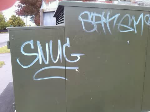 Graffiti, a report photo