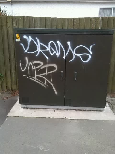 Graffiti, a report photo