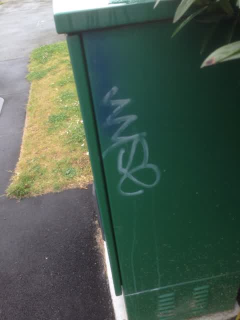 Graffiti, a report photo