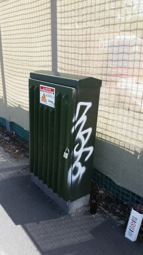 Graffiti, a report photo
