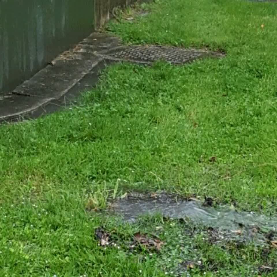 The photograph attached to this wastewater/stormwater report