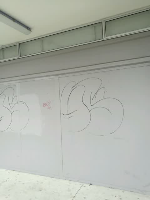 Graffiti, a report photo