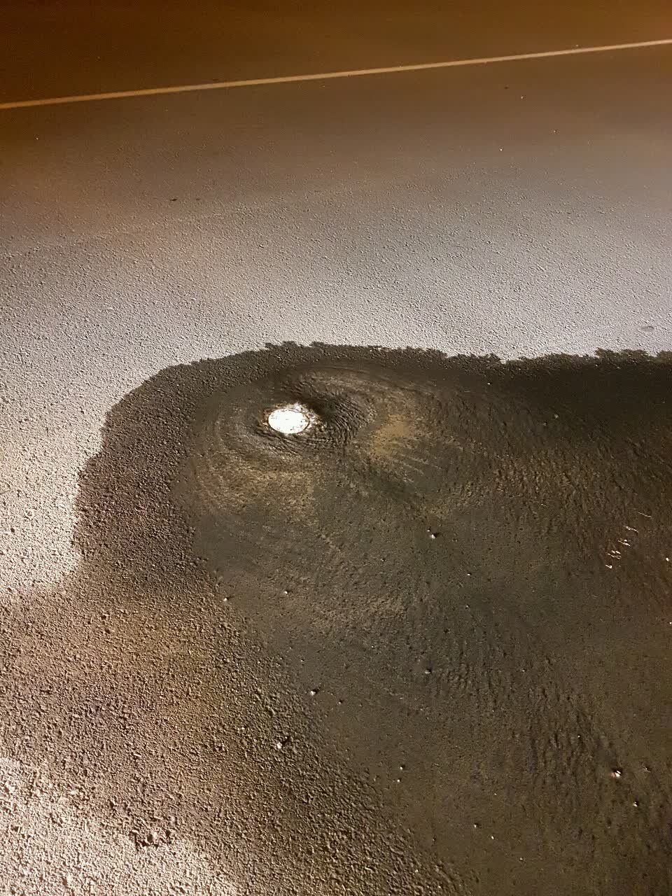 The photograph attached to this water supply report