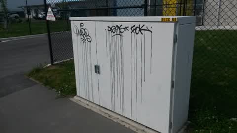 Graffiti, a report photo