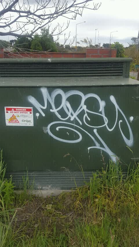 Graffiti, a report photo