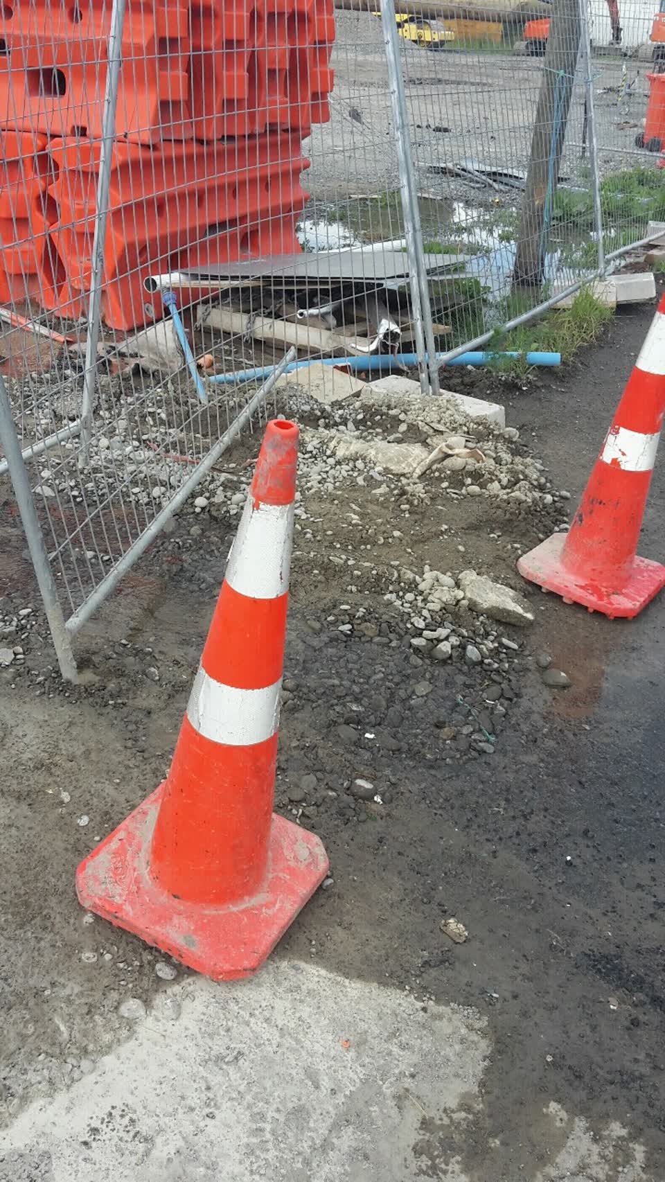 The photograph attached to this water supply report