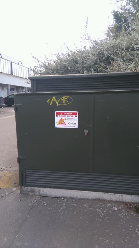 Graffiti, a report photo