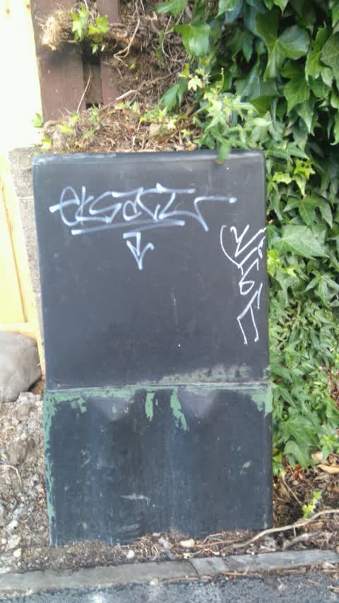 Graffiti, a report photo