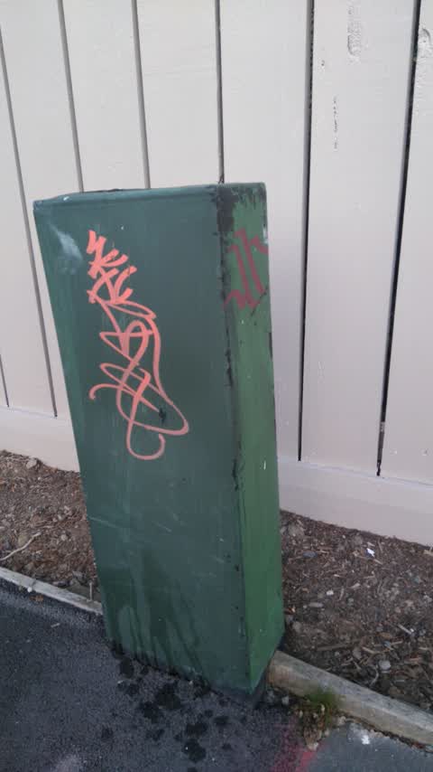 Graffiti, a report photo