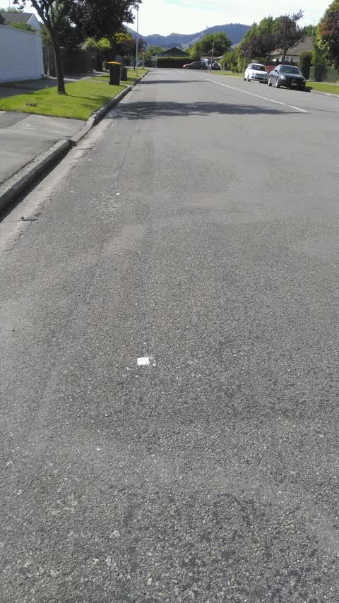 Roading/Streets, a report photo