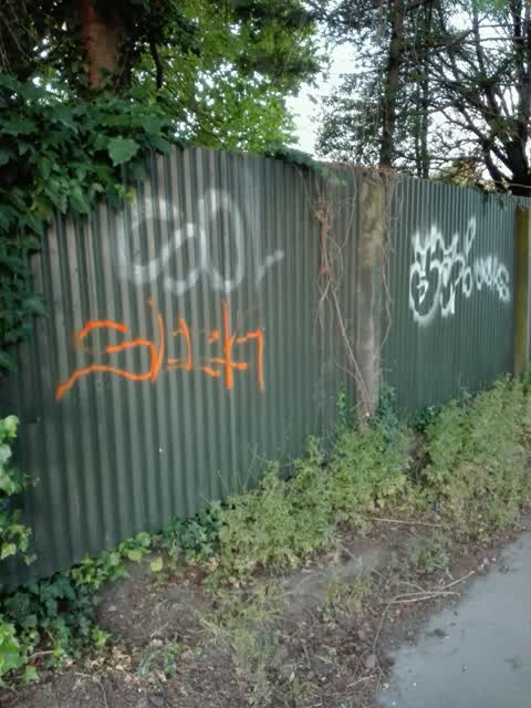 Graffiti, a report photo