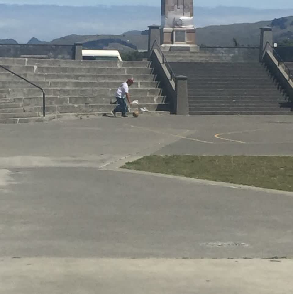 The photograph attached to this parks report