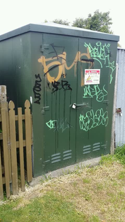 Graffiti, a report photo