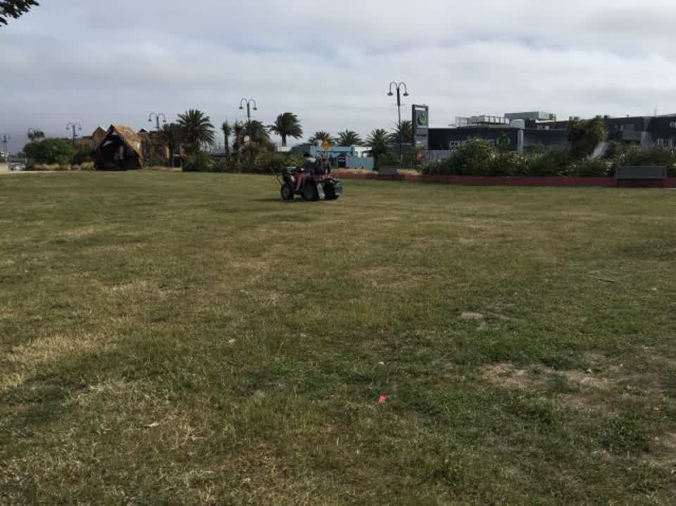 The photograph attached to this parks report