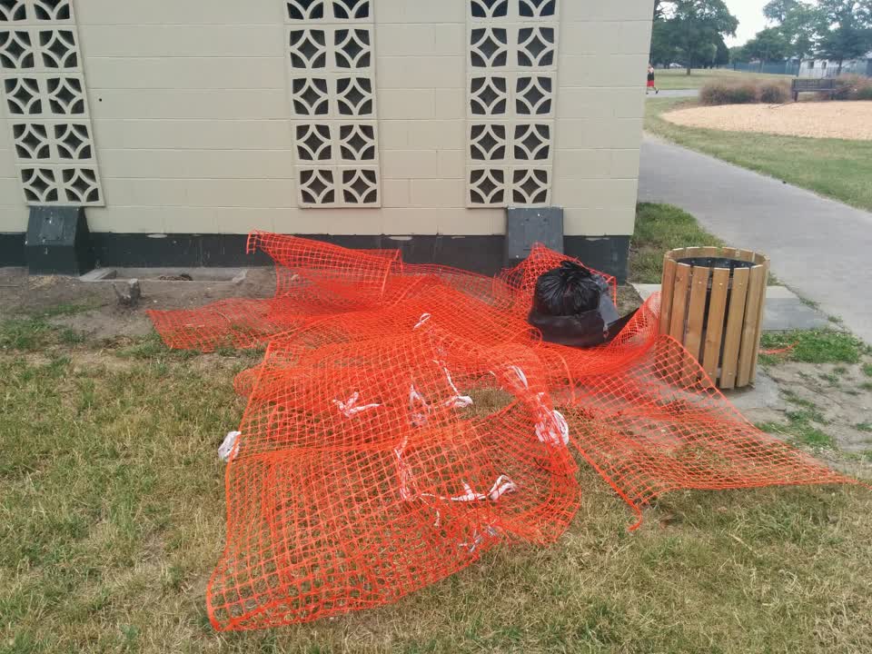The photograph attached to this parks report