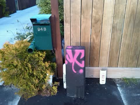 Graffiti, a report photo