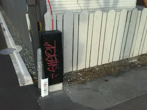 Graffiti, a report photo