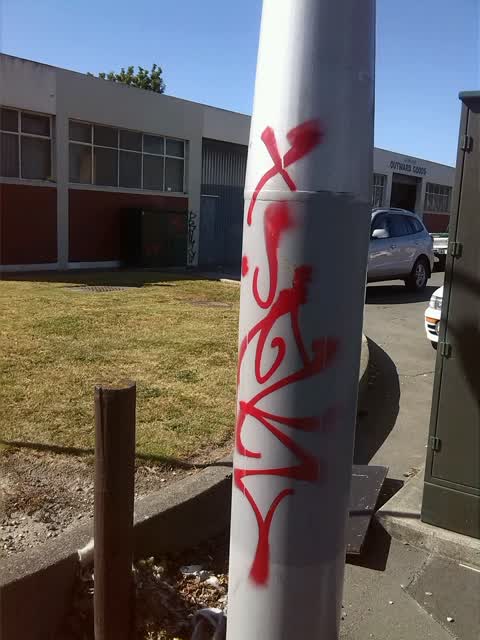 Graffiti, a report photo
