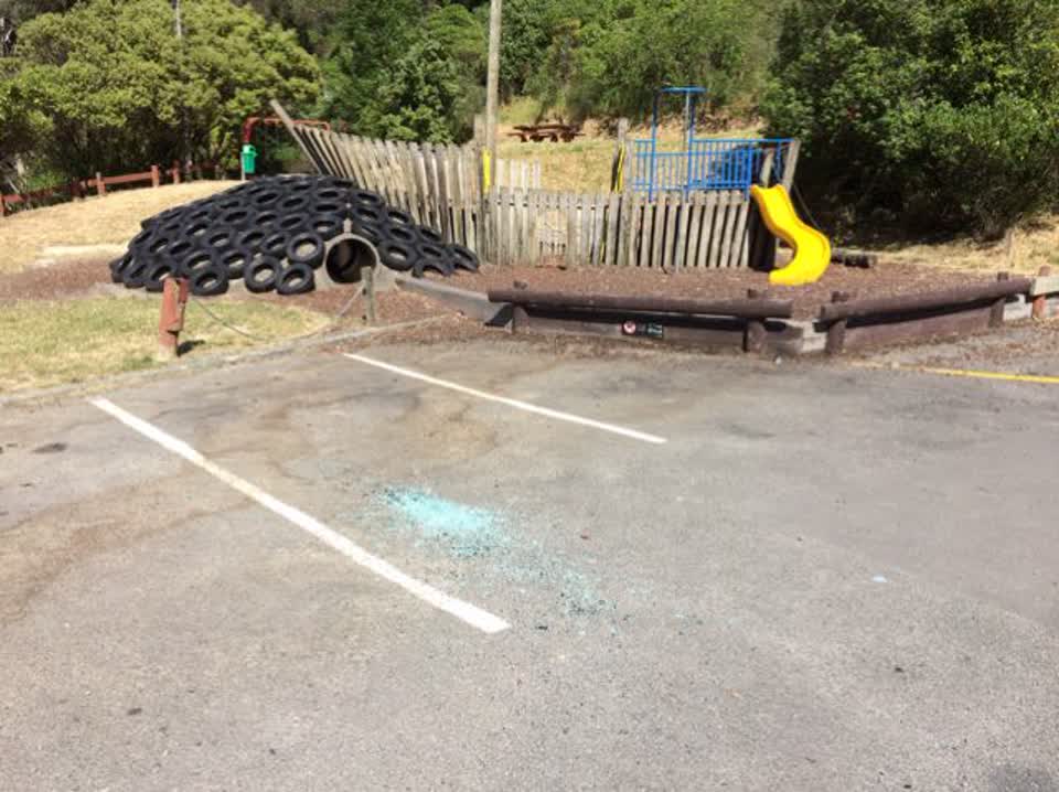 The photograph attached to this parks report