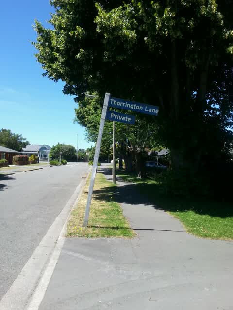 Roading/Streets, a report photo