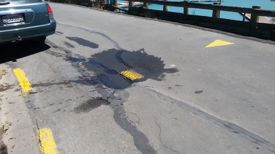 The photograph attached to this water supply report