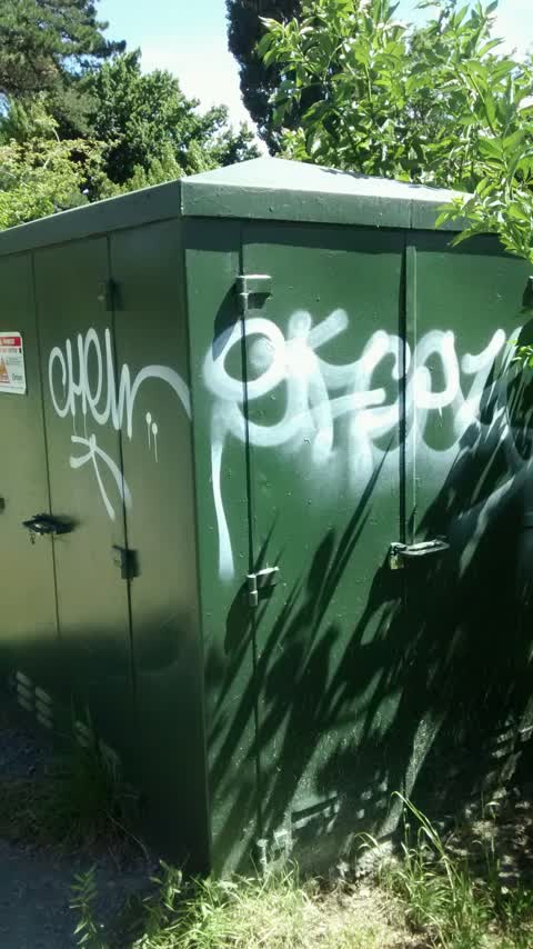 Graffiti, a report photo
