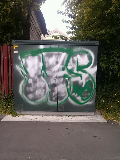 Graffiti, a report photo
