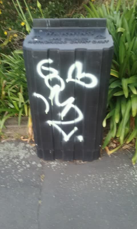 Graffiti, a report photo