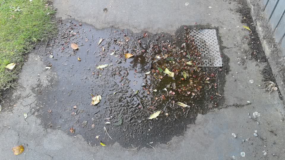 The photograph attached to this water supply report