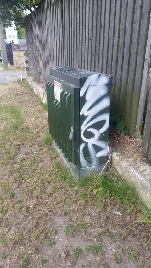 Graffiti, a report photo
