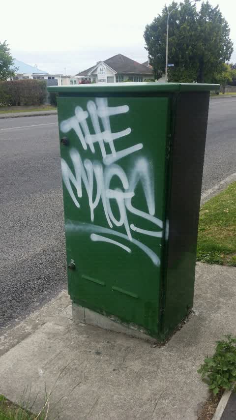 Graffiti, a report photo