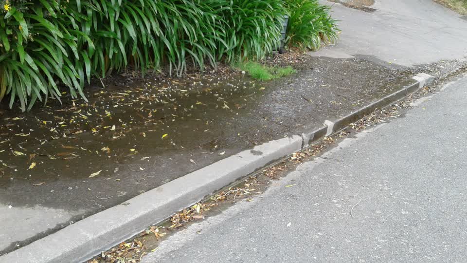 The photograph attached to this water supply report