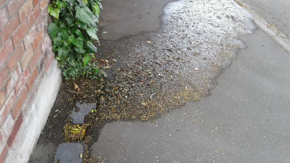 The photograph attached to this water supply report