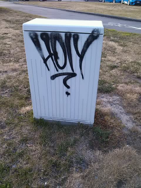 Graffiti, a report photo