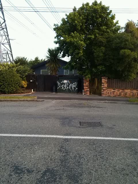 Graffiti, a report photo
