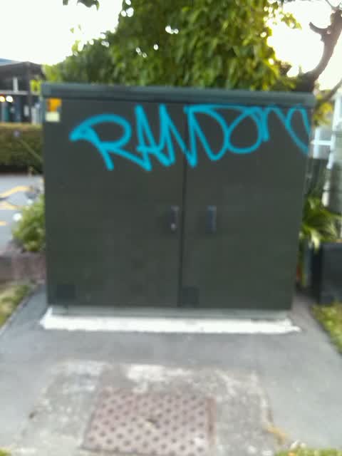 Graffiti, a report photo