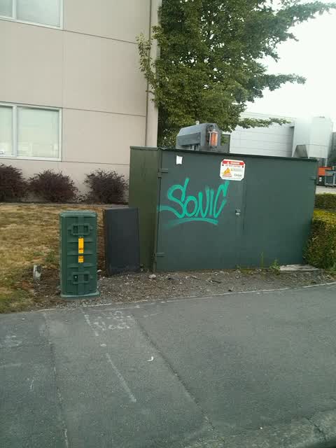 Graffiti, a report photo