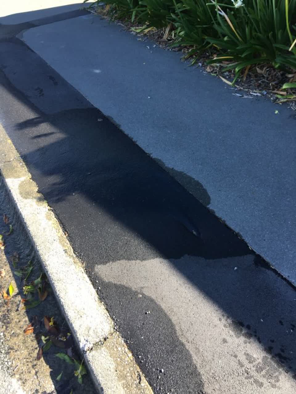 The photograph attached to this water supply report