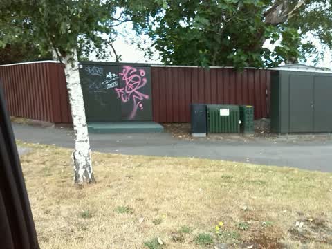 Graffiti, a report photo