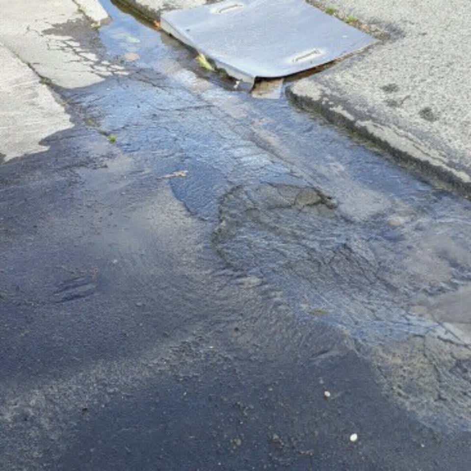 The photograph attached to this water supply report