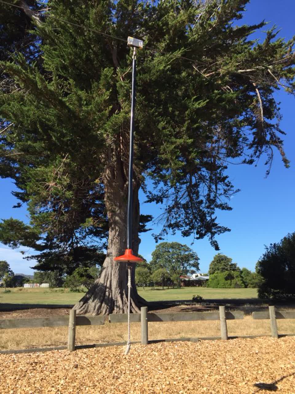 The photograph attached to this parks report