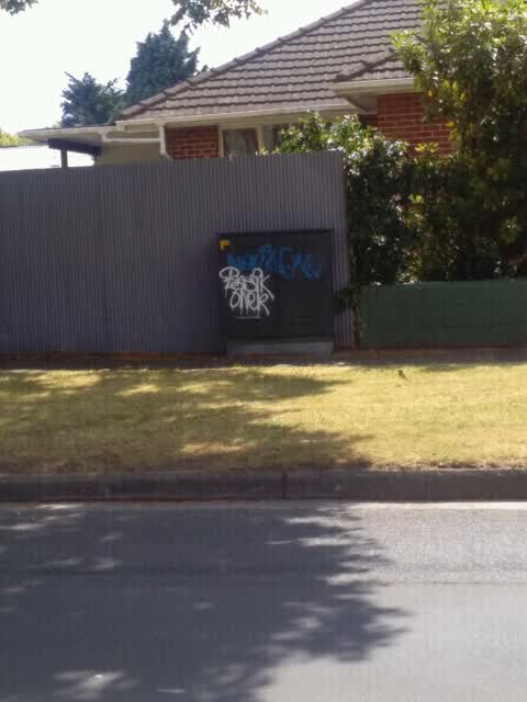 Graffiti, a report photo