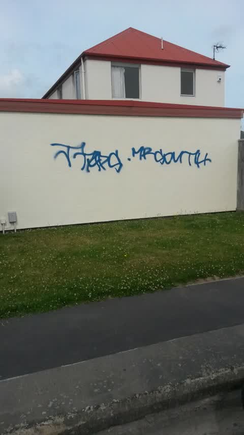 Graffiti — a report photo