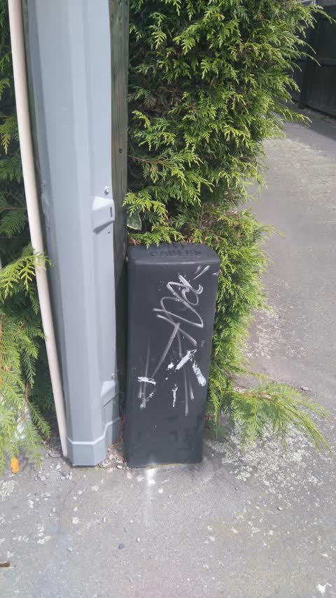 Graffiti, a report photo